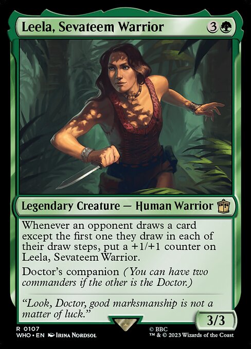 Leela, Sevateem Warrior [Foil]