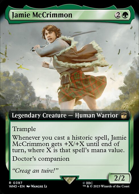 Jamie McCrimmon [Extended Artwork Foil]