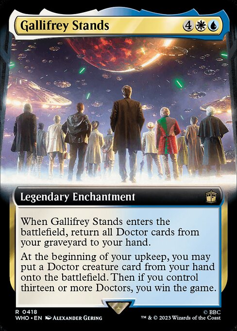 Gallifrey Stands [Extended Artwork Foil]