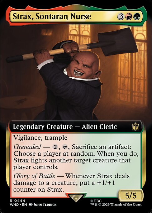 Strax, Sontaran Nurse [Extended Artwork]