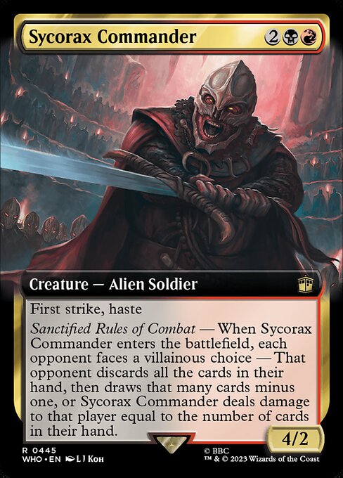 Sycorax Commander [Extended Artwork]