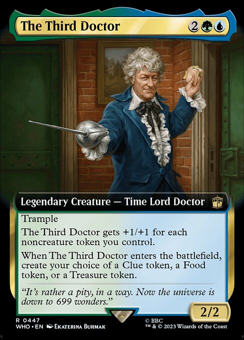 The Third Doctor [Extended Artwork]