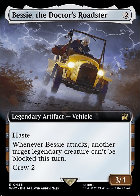 Bessie, the Doctor's Roadster [Extended Artwork]
