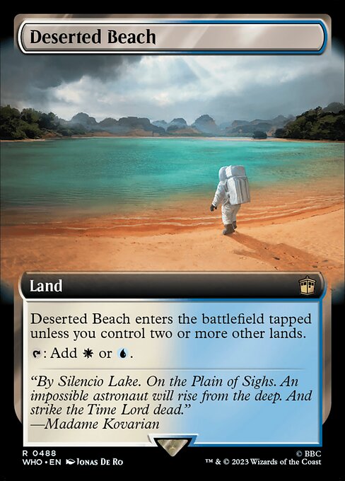 Deserted Beach [Extended Artwork Foil]