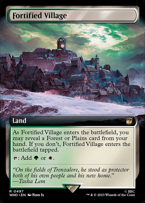 Fortified Village [Extended Artwork Foil]
