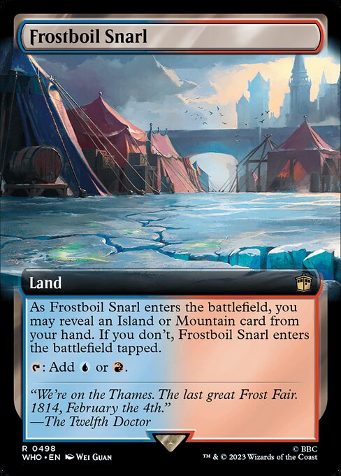 Frostboil Snarl [Extended Artwork Foil]