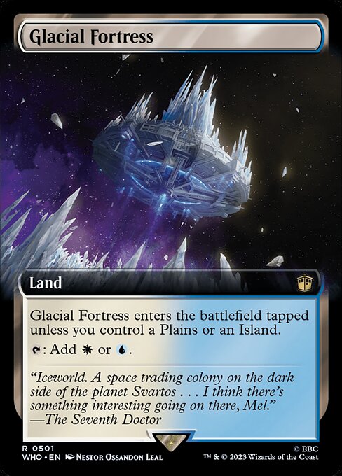 Glacial Fortress [Extended Artwork Foil]