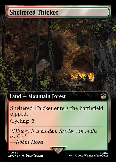 Sheltered Thicket [Extended Artwork]