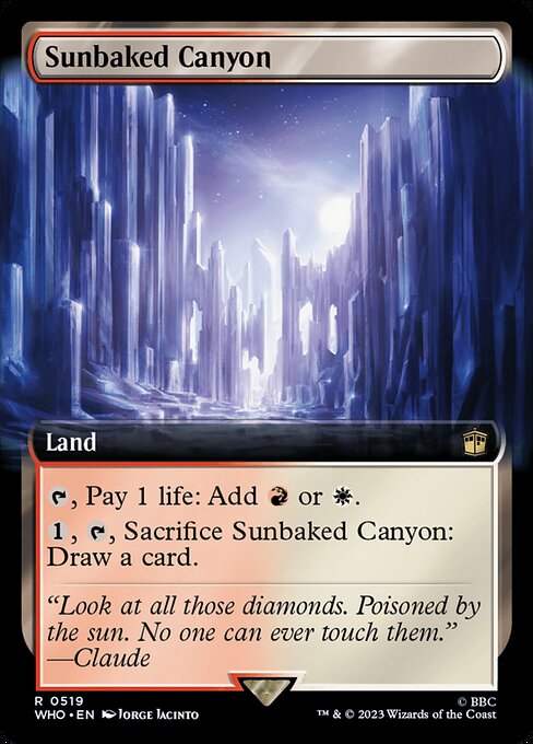 Sunbaked Canyon [Extended Artwork Foil]