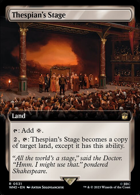 Thespian's Stage [Extended Artwork]