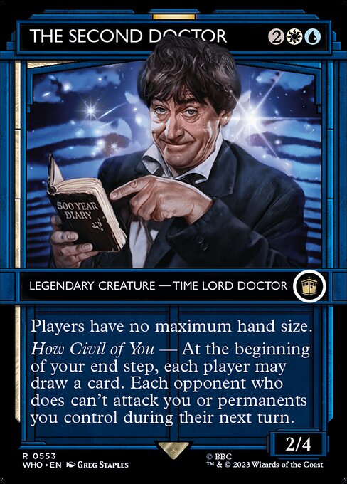 The Second Doctor [Borderless Showcase]