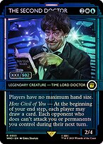 The Second Doctor [Borderless Showcase Foil]
