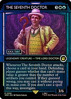 The Seventh Doctor [Borderless Showcase Foil]