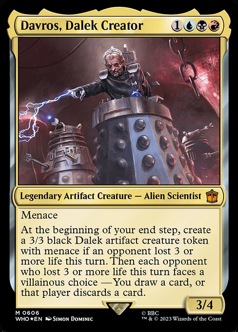 Davros, Dalek Creator [Foil]