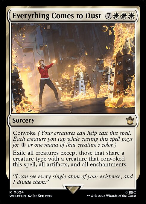 Everything Comes to Dust [Foil]