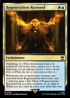 Regenerations Restored [Foil]
