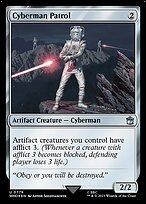 Cyberman Patrol [Foil]
