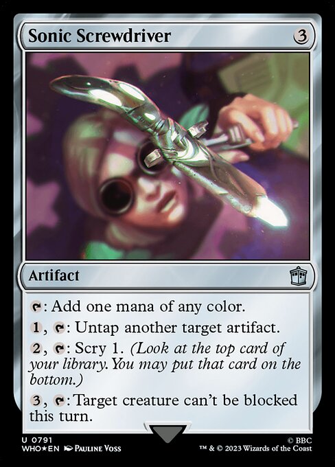 Sonic Screwdriver [Foil]