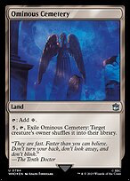 Ominous Cemetery [Foil]