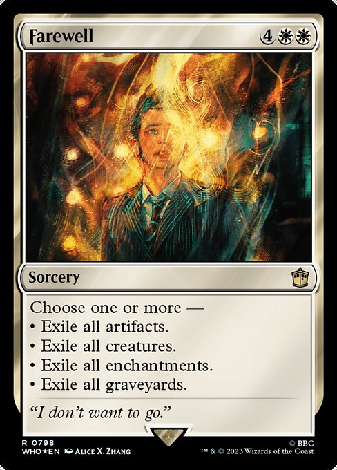 Farewell [Foil]