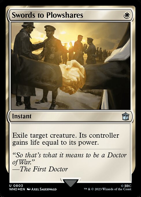 Swords to Plowshares [Foil]