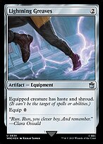 Lightning Greaves [Foil]