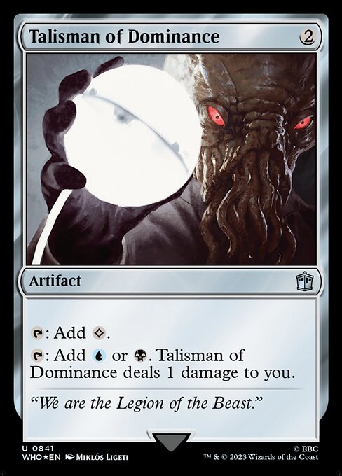 Talisman of Dominance [Foil]