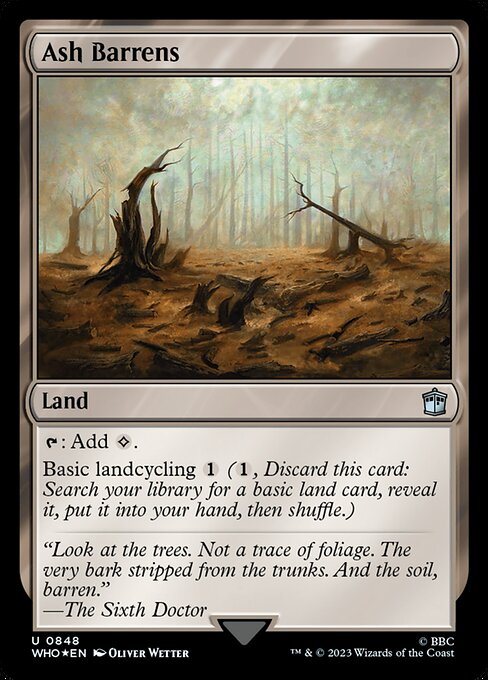 Ash Barrens [Foil]