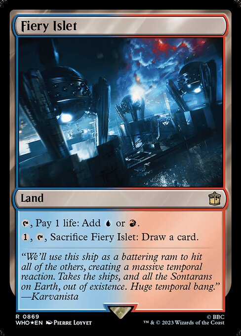 Fiery Islet [Foil]