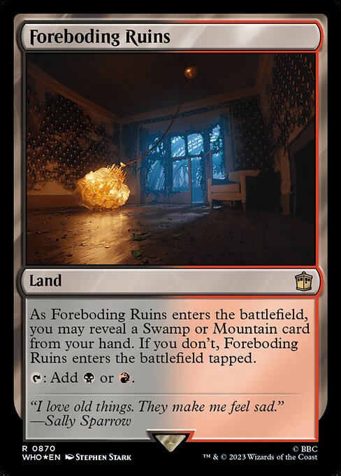 Foreboding Ruins [Foil]