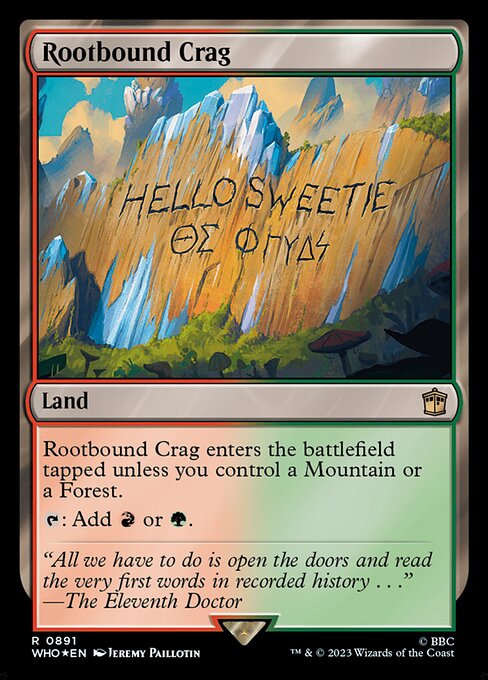 Rootbound Crag [Foil]