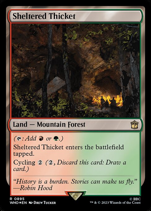 Sheltered Thicket [Foil]