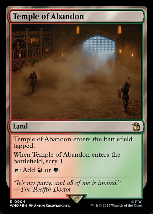 Temple of Abandon [Foil]