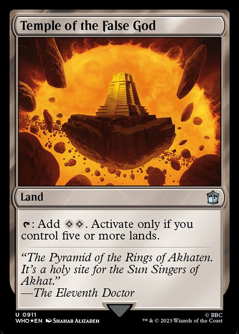 Temple of the False God [Foil]