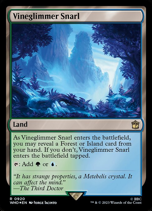 Vineglimmer Snarl [Foil]