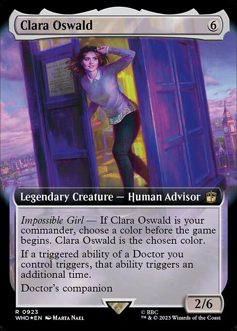 Clara Oswald [Extended Artwork Foil]