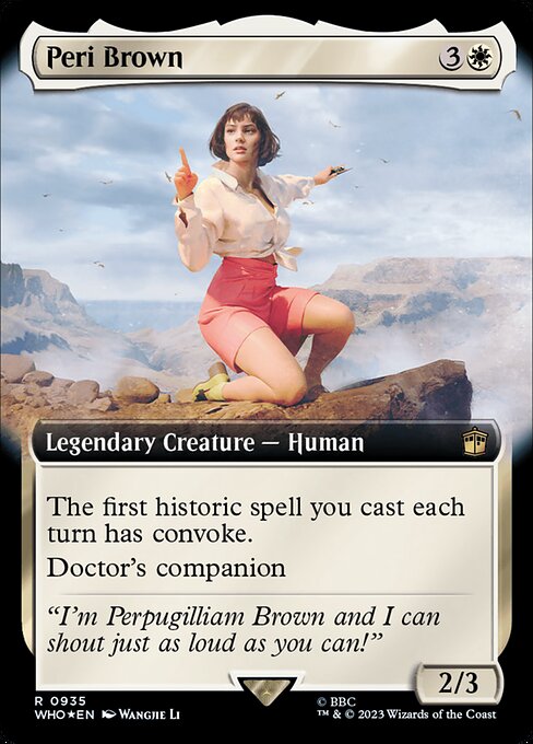 Peri Brown [Extended Artwork Foil]