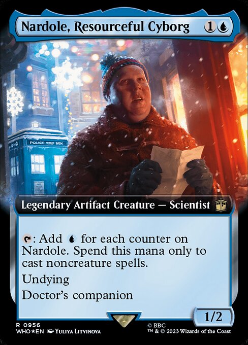 Nardole, Resourceful Cyborg [Extended Artwork Foil]