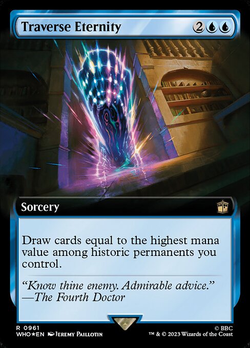 Traverse Eternity [Extended Artwork Foil]