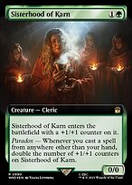 Sisterhood of Karn [Extended Artwork Foil]