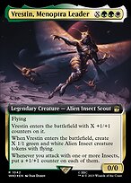 Vrestin, Menoptra Leader [Extended Artwork Foil]