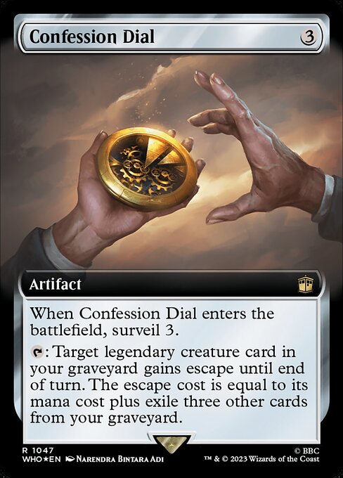 Confession Dial [Extended Artwork Foil]