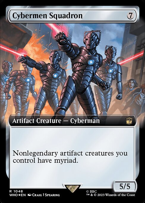 Cybermen Squadron [Extended Artwork Foil]