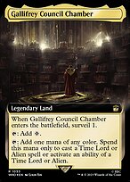 Gallifrey Council Chamber [Extended Artwork Foil]