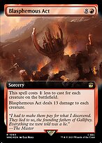 Blasphemous Act [Extended Artwork Foil]