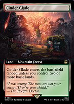Cinder Glade [Extended Artwork Foil]