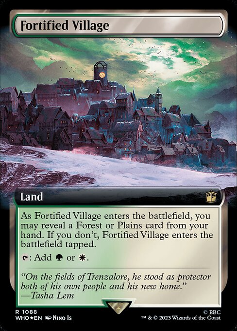 Fortified Village [Extended Artwork Foil]