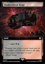 Shadowblood Ridge [Extended Artwork Foil]