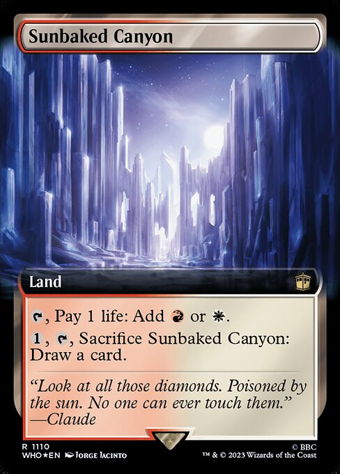 Sunbaked Canyon [Extended Artwork Foil]