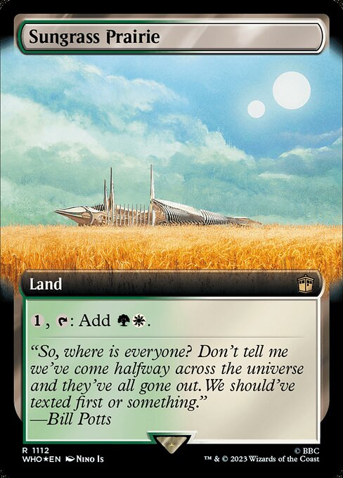 Sungrass Prairie [Extended Artwork Foil]